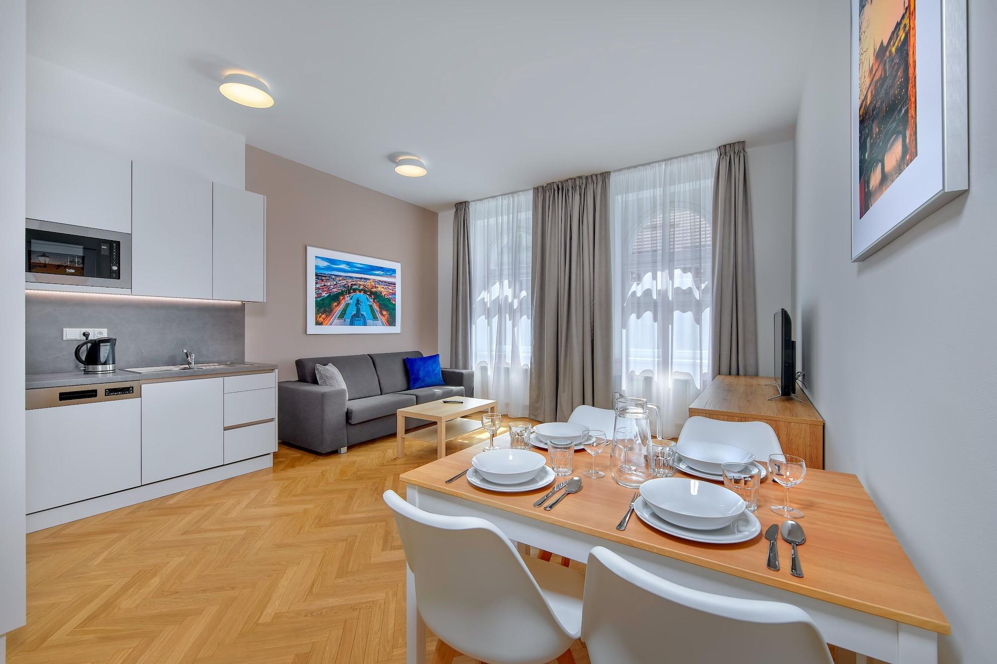 Downtown Kodanska Lejlighedshotel Prag